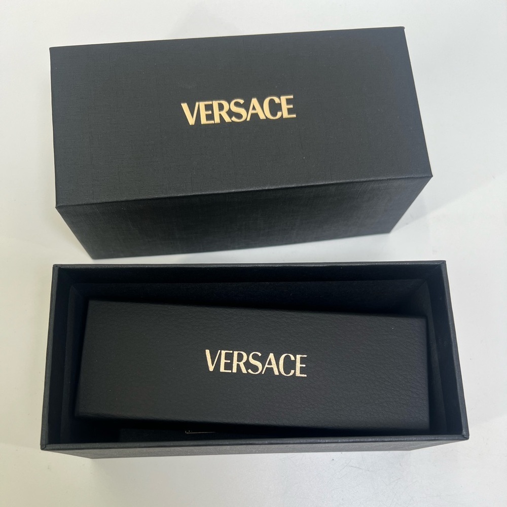 Authentic Versace Small Rectangular Magnetic Hard… - image 3